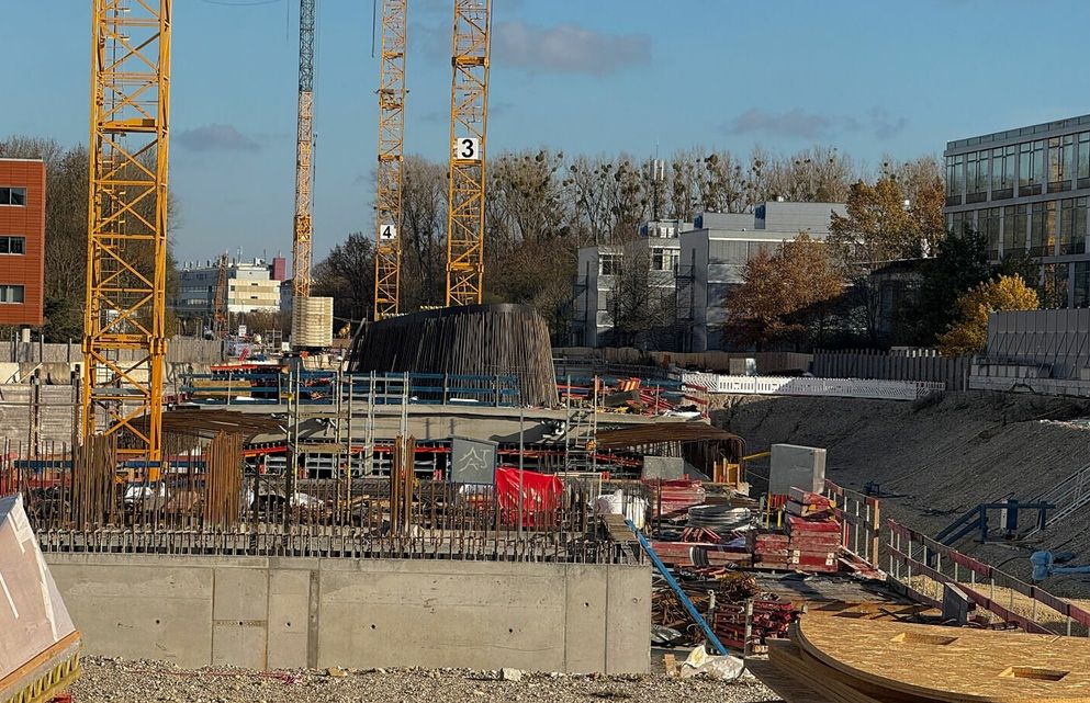 U6 Martinsried Baustelle in München - Lärmschutz gemietet