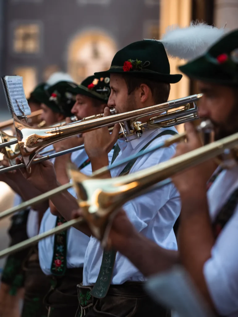Blaskapelle in Tracht