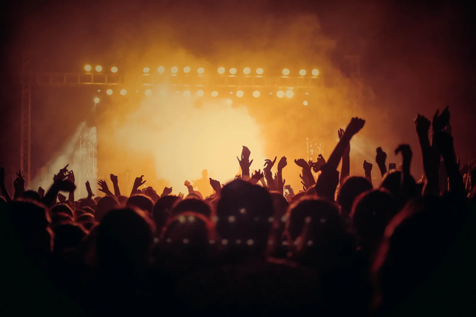 Publikum bei einem Konzert